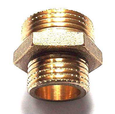 

Mosiężny nypel redukcyjny 1/2"x1/4" 829