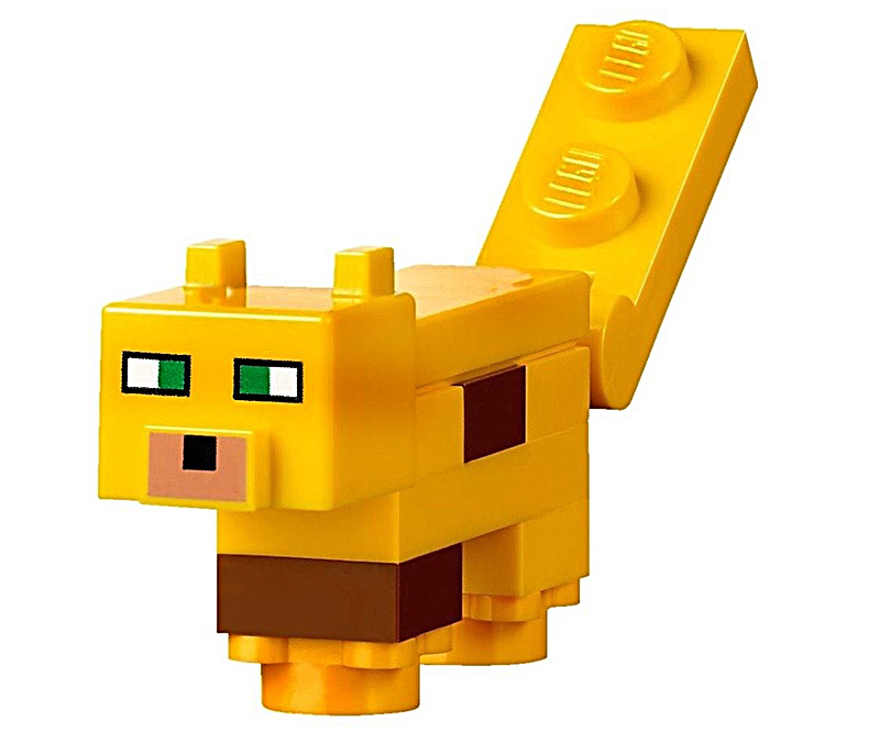 

Lego Minecraft Ocelot - Oryginał z zestawu 21125