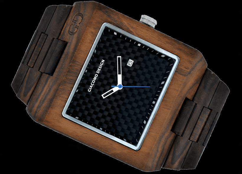 

Drewniany zegarek męski Giacomo Design GD08501