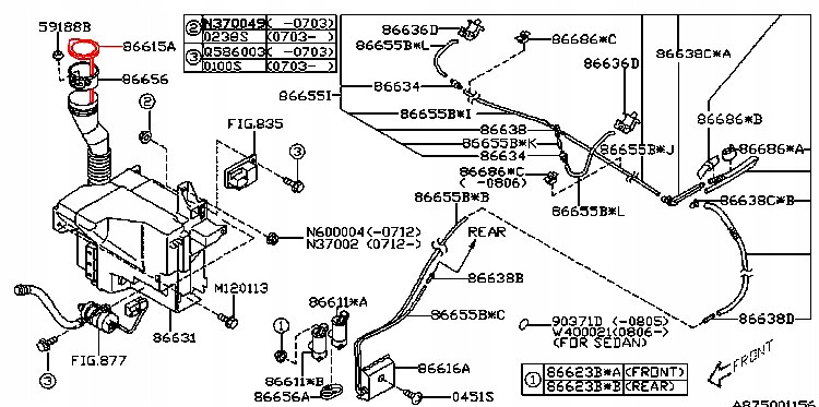 SUBARU FORESTER KOREK NAKRĘTKA ZBIORNICZKA SPRYSKI Producent części Inny
