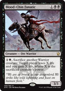 Mtg Blood-Chin Fanatic (Rare)