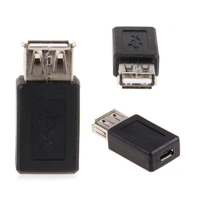 

Adapter Przejściówka Usb żeński Micro Usb żeński