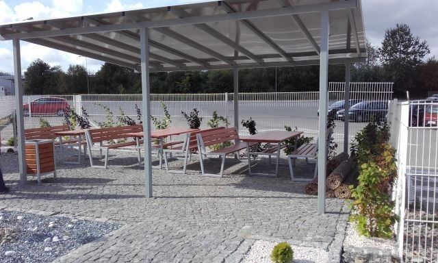 ŁAWKA NOWOCZESNA OGRODOWA PRODUCENT 150 CM Ł15 Rodzaj z oparciem