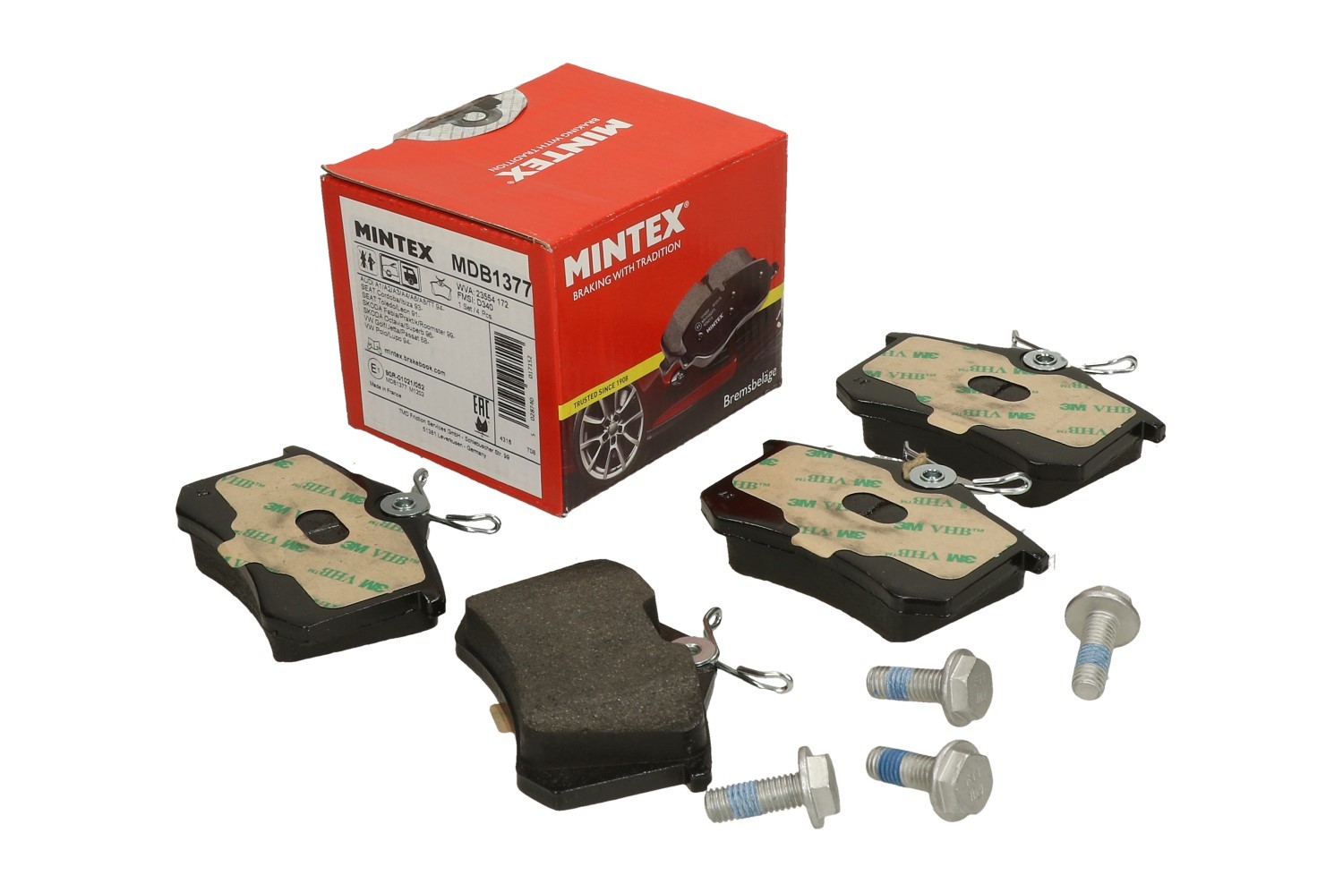 

Klocki Hamulcowe Mintex Vw Polo (6N2) Tył
