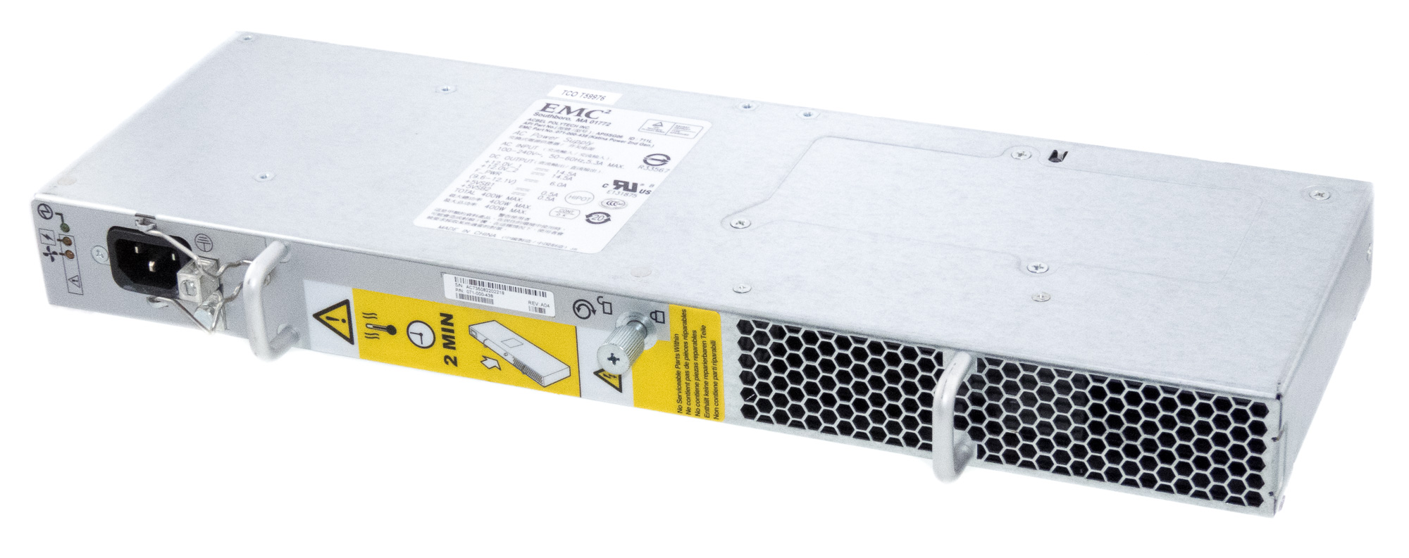 Emc Napájecí Zdroj 071-000-438 400W Hot Swap 1U API5SG06