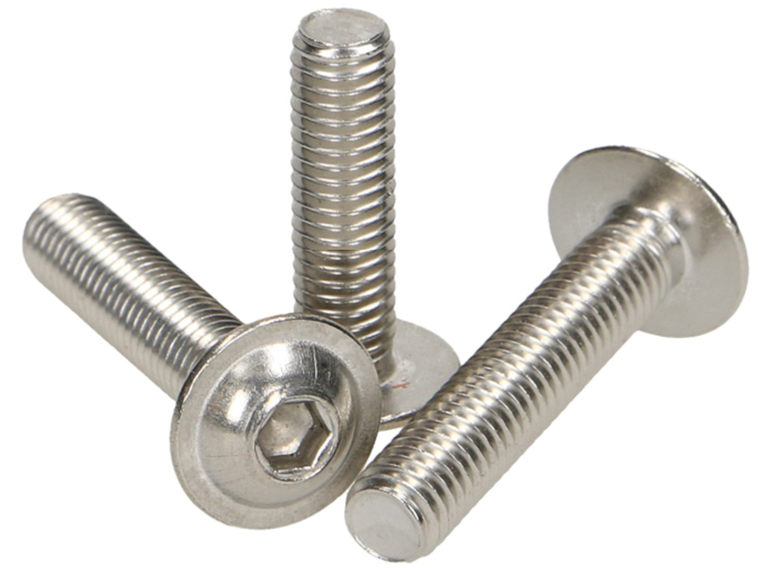 M6X20 ŚRUBA DO OWIEWEK IMBUS NIERDZEWNA ŚRUBY 100