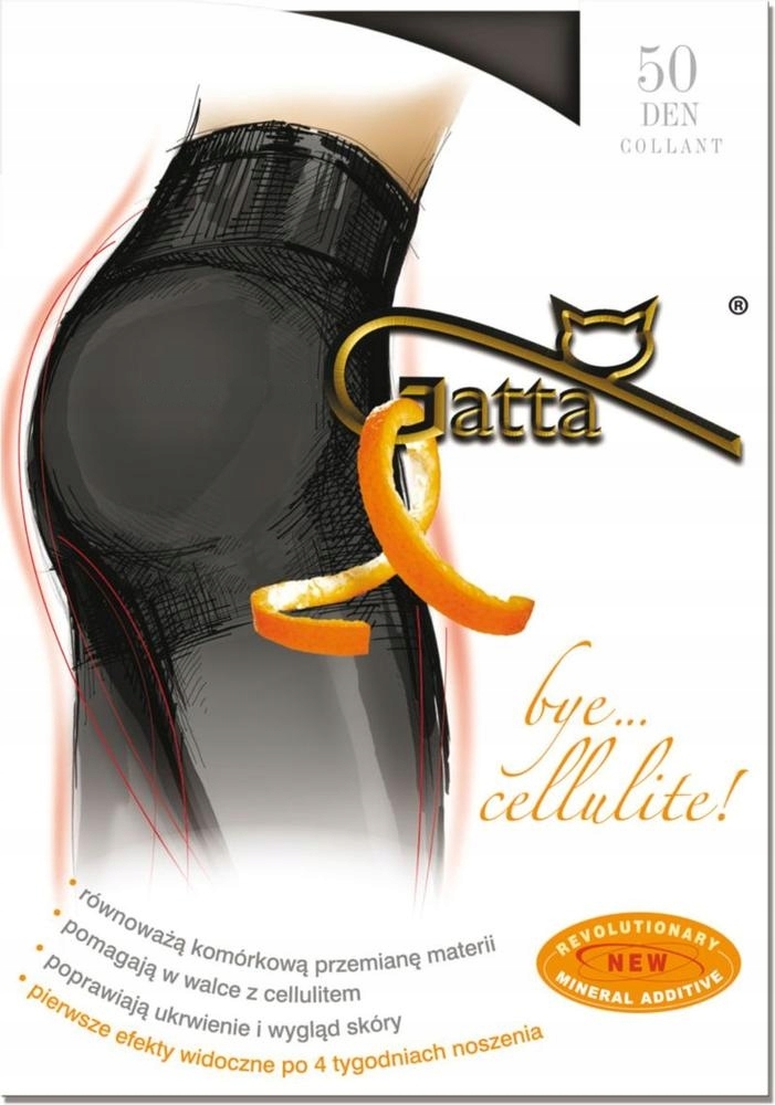 

Antycellulitowe Gatta Bye Cellulitte 50 den r 5