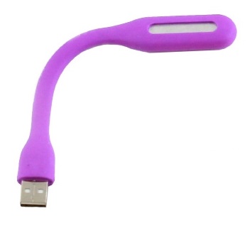 

Lampka silikonowa Usb 6 Led giętka Latarka (3540)