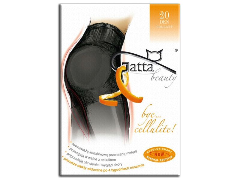 

Uk. Rajstopy Gatta Bye Cellulite 20 Den , 2 *s*