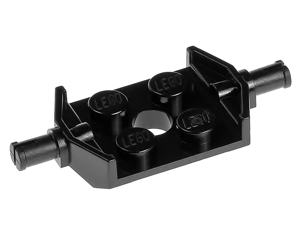 

Lego Podwozie płytka z pinami 2x2 6157 czarna