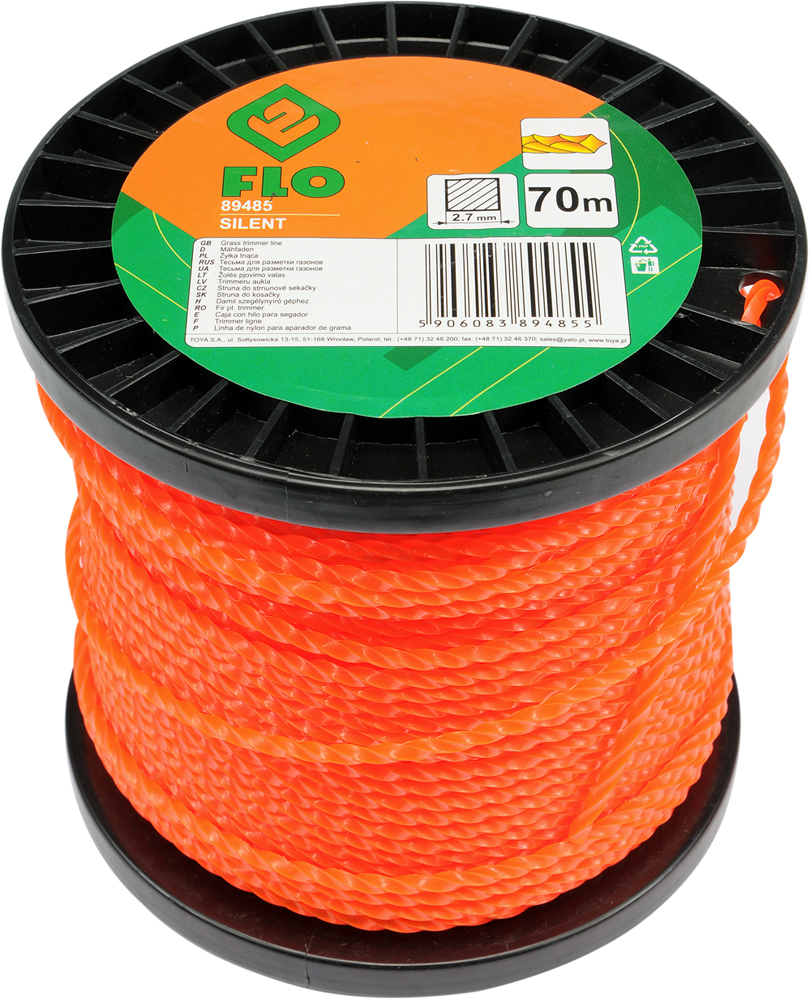 

Żyłka Tnąca Do Kosy Podkaszarki Silent 2,7MM/70M
