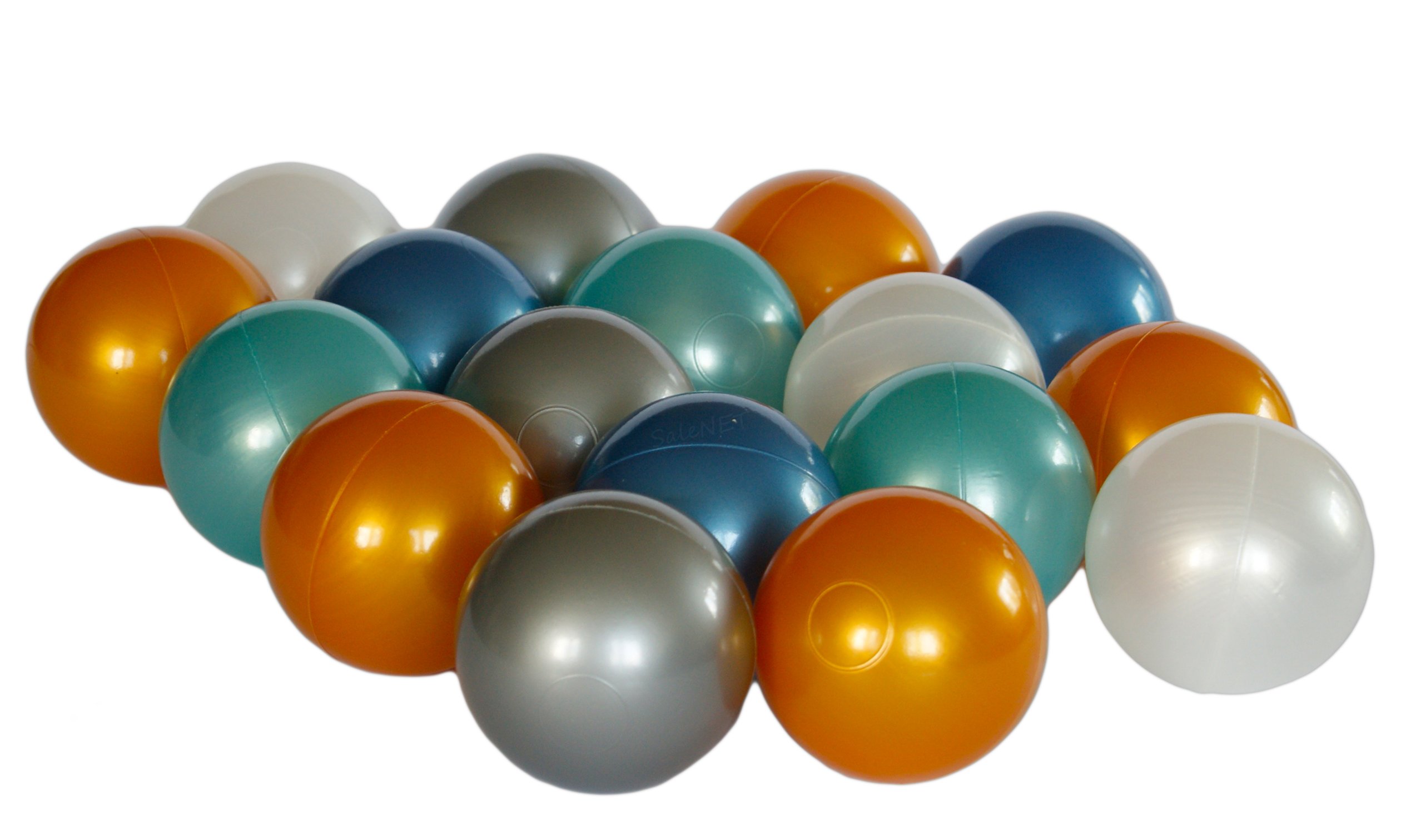 Шарики для бассейна металлические 100шт 7см ВЫБЕРИТЕ КРУГ