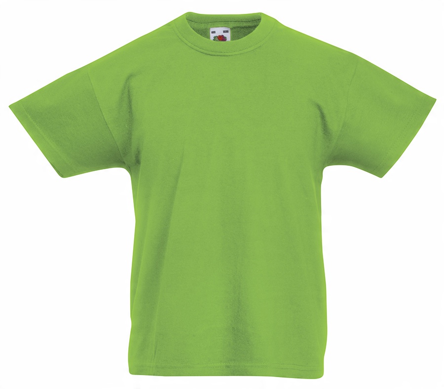 

Fruit of the Loom T-shirt KidOrg Lime 14-15