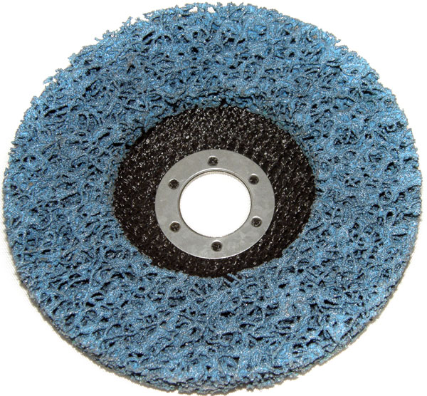 TARCZA ŚCIERNA ŚCIERNICA Z WŁÓKNINY 125 mm INOX /n Rodzaj tarczy ścierna