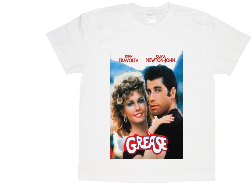 

Koszulka Męska Grease Travolta Olivia Newton John