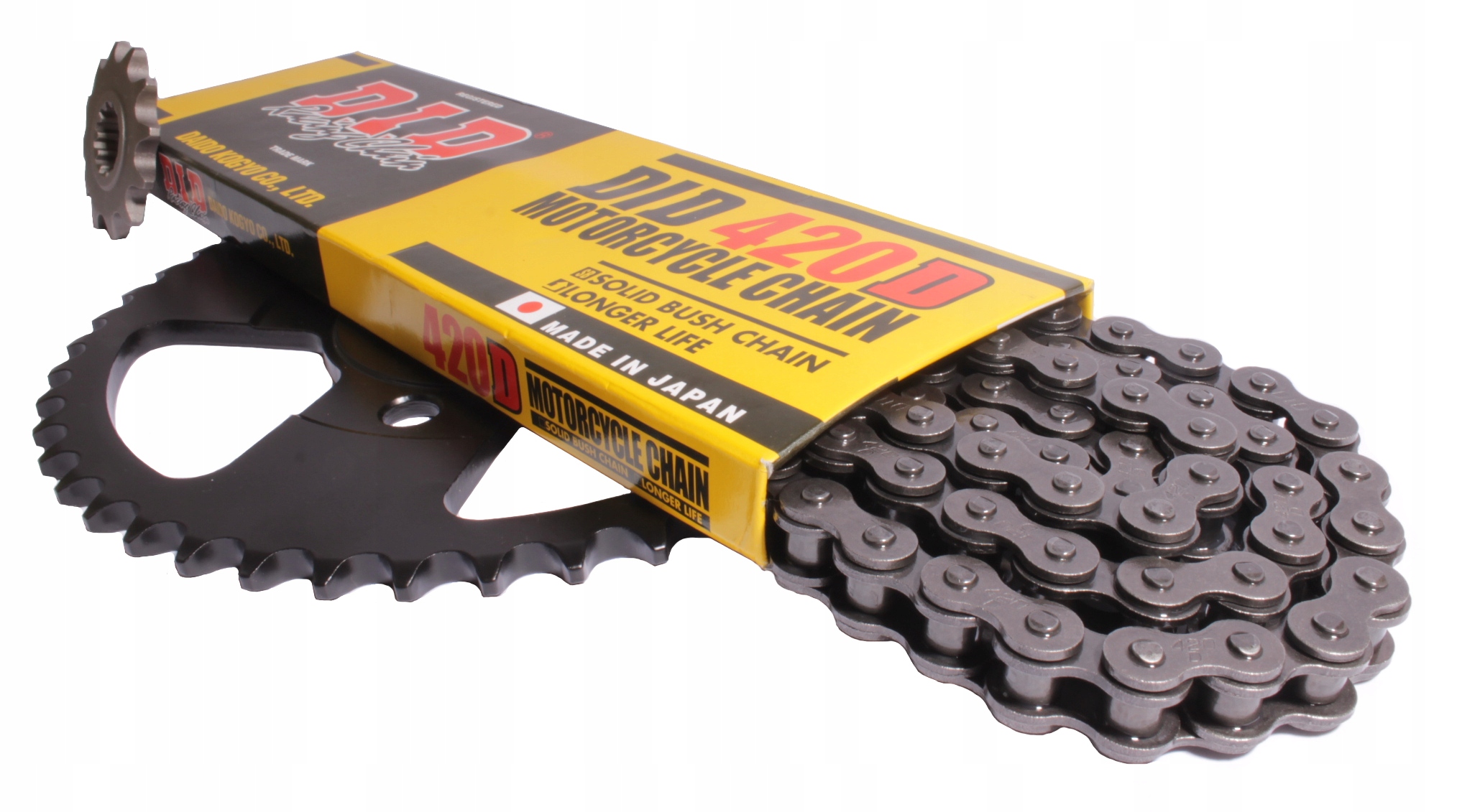 Sada pohonů Suzuki Rmx 50 Ozubení japonský řetěz DiD