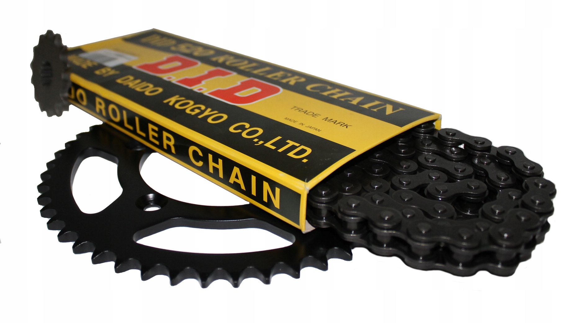 Sada pohonů Yamaha Yz 125 99-01r Ozubení japonský řetěz DiD