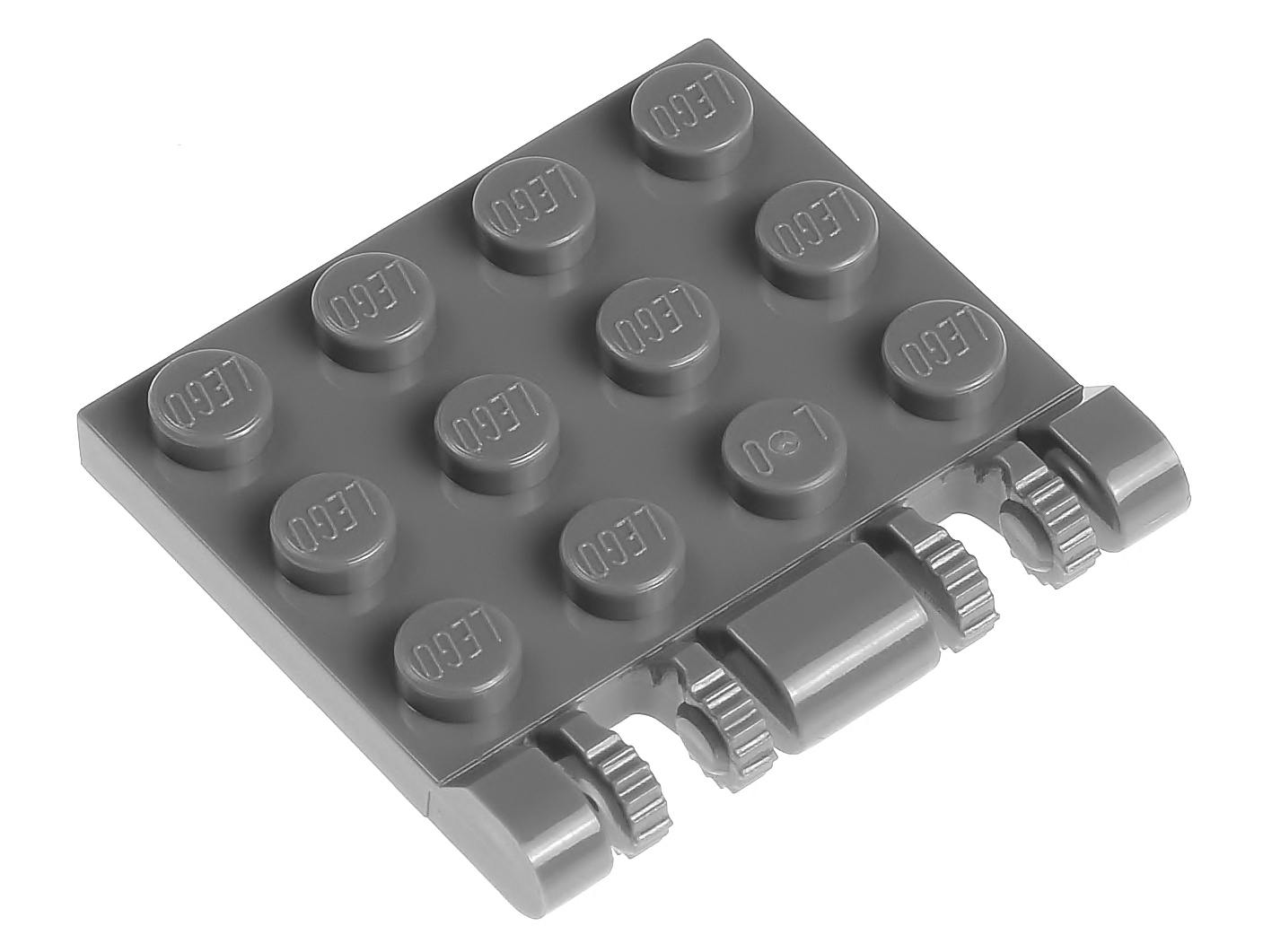 

Lego Płytka zaczep 3x4 klapa 44570 szara ciemna