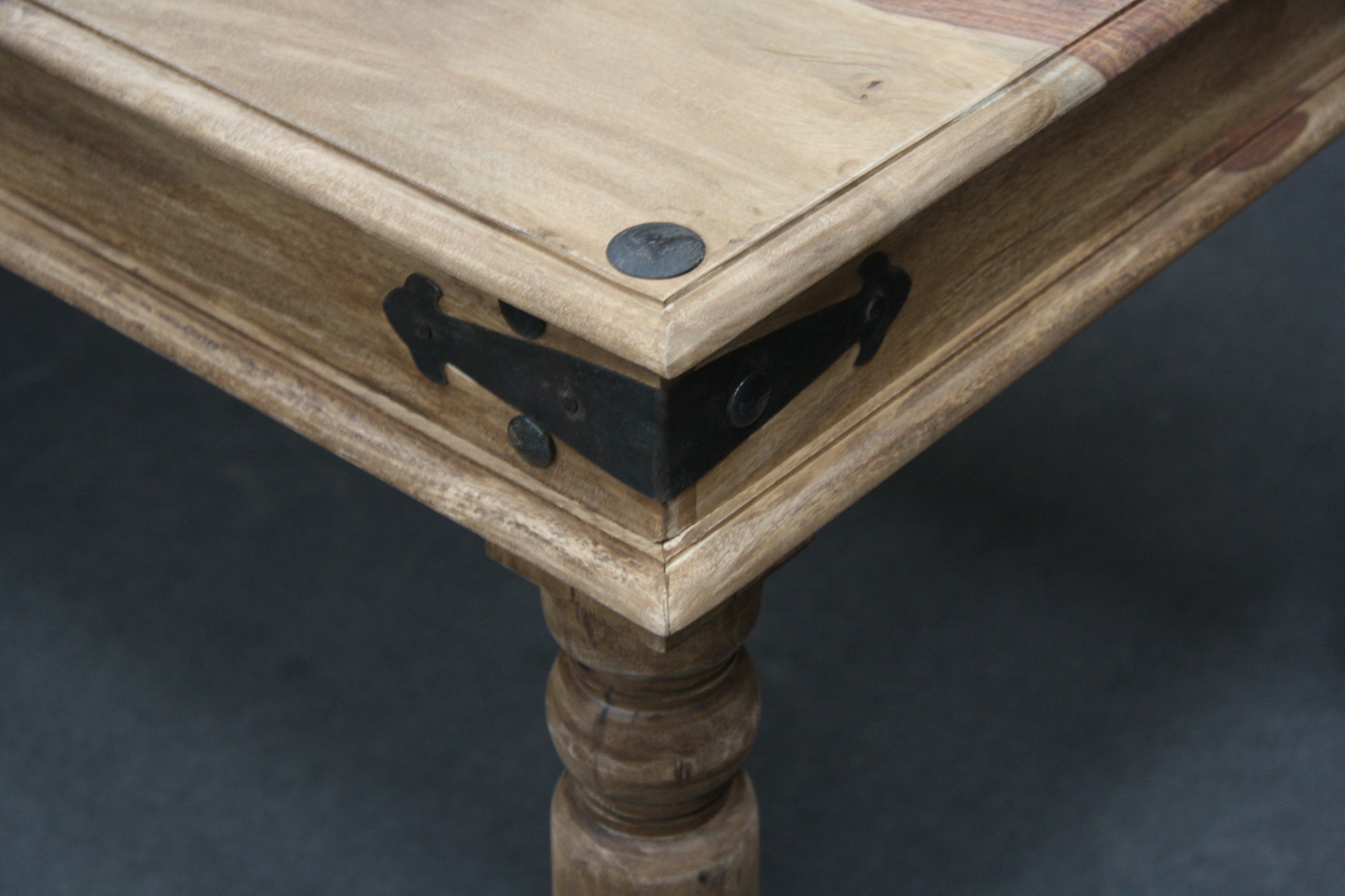 Stół Drewniany Palisander 160 cm Krzesła LEEDS Kod producenta B 1491 BGM s.c.