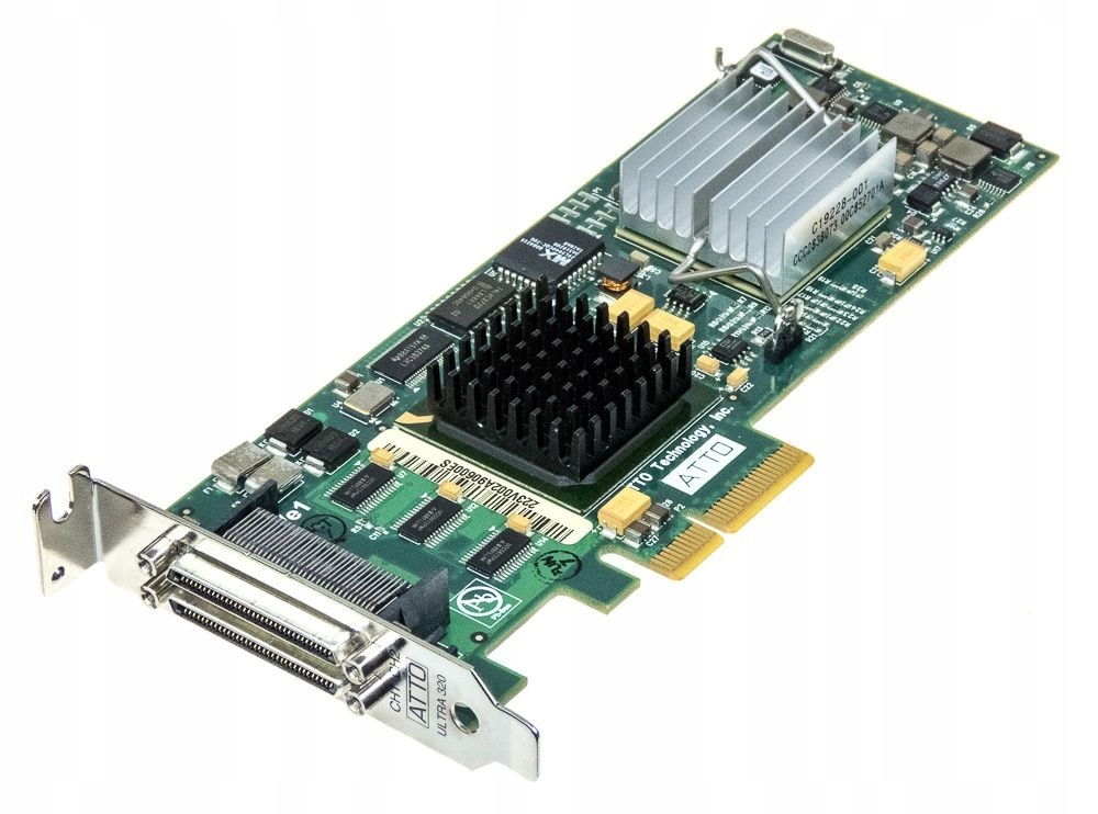 Hp 445009-002 Dvoukanálový U320E Scsi LVD PCIe Lp