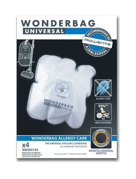 

Worki Rowenta Wonderbag WB4847 oryginalne 4 szt.