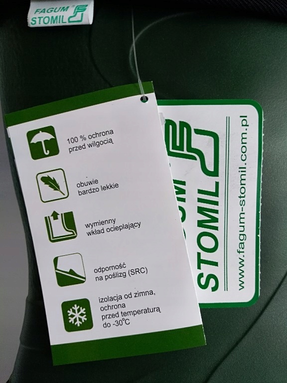GUMOWCE KALOSZE PIANKOWE LEKKIE GUMIAKI STOMIL 40 Kod producenta 56011