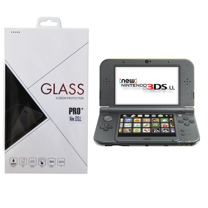 

Szkło hartowane, tempered glass folia New 3DS XL