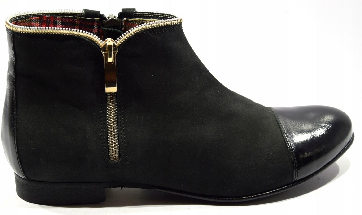 Dámské Módní Kotníkové Boty Černé 1234ks VEL.37