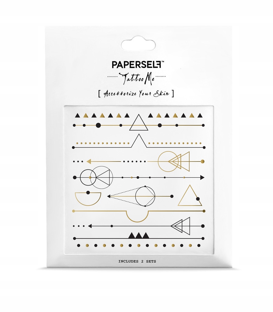 

Paperself tatuaż konstelacja wzór damskie naklejki