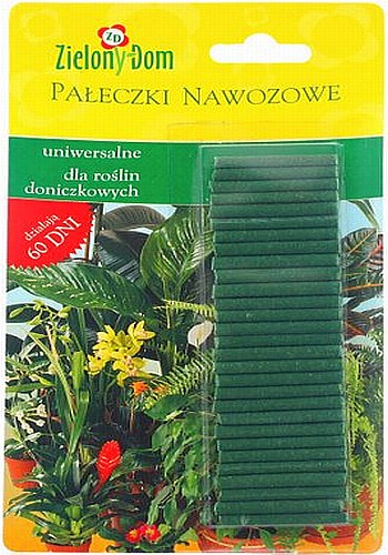 

Pałeczki Nawozowe Uniwersalne Rośliny Doniczkowe