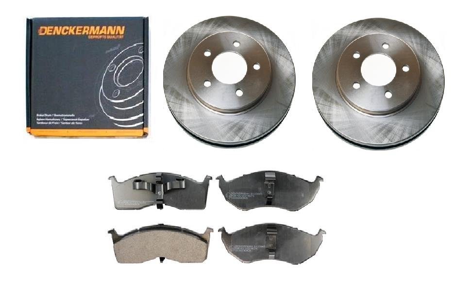 Kotouče Chrysler Grand Voyager III Přední Sada