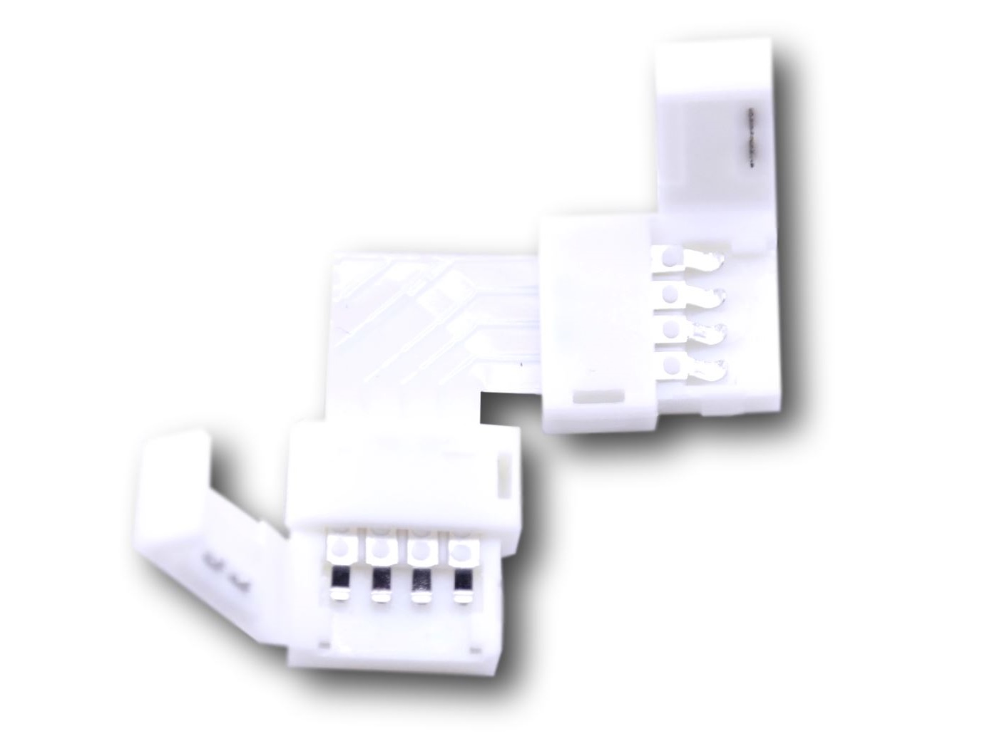

Złączka kątowa 4pin 10mm 90 do taśm Led Rgb 5050