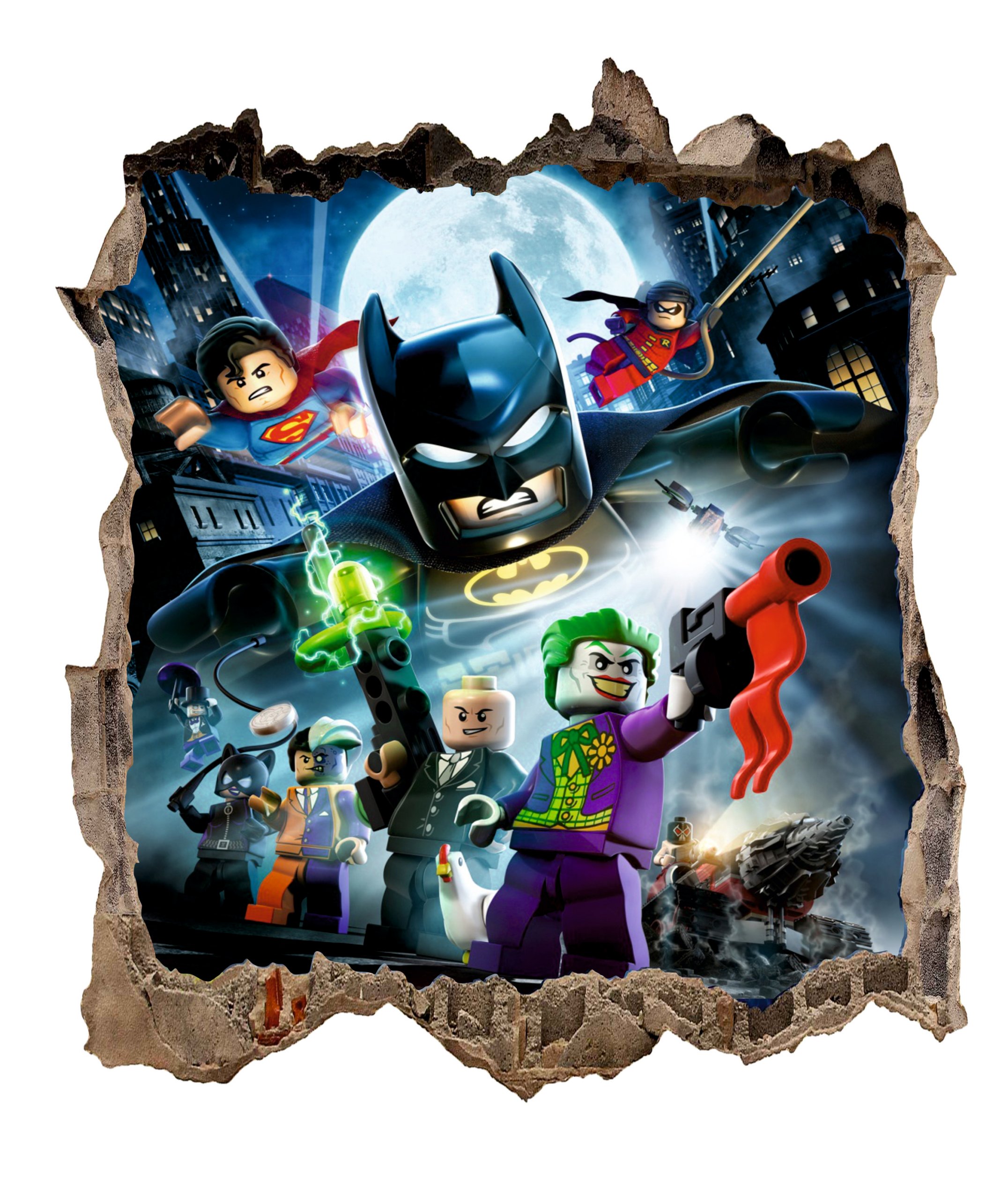 

Naklejka ścienna Lego Batman
