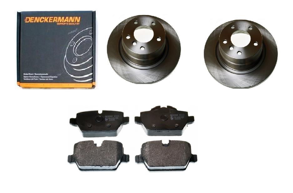 Kotouče Bmw 1 E81 E82 E87 E88 Zadní 296 mm Sada