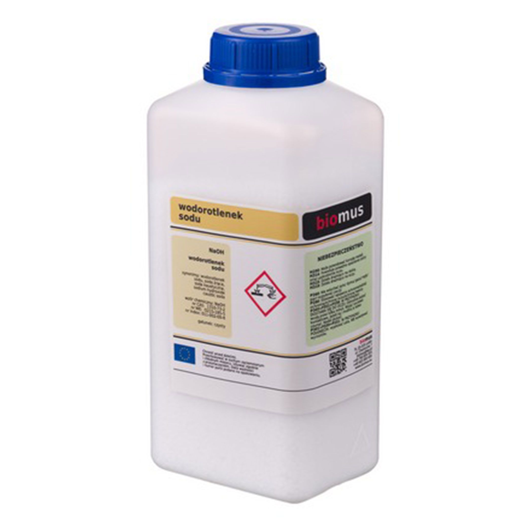 

Biomus Wodorotlenek Sodu soda kaustyczna 1kg
