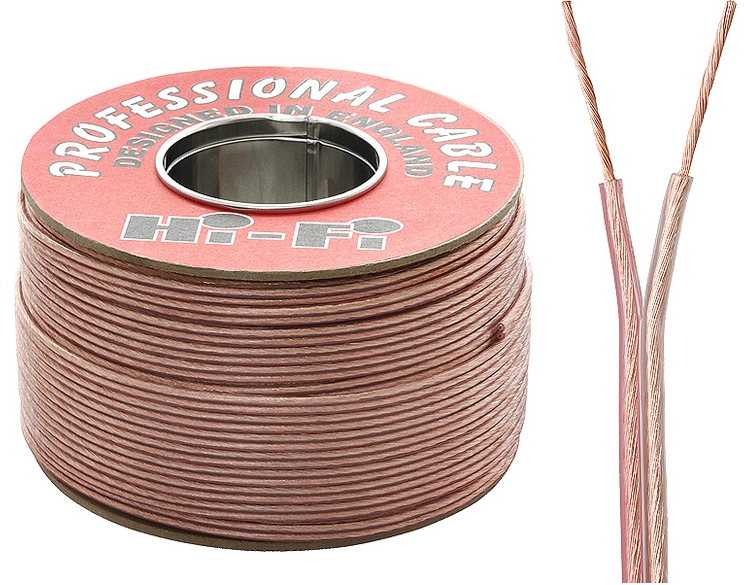 

Kabel Głosnikowy HiFi Audio 4109 2 x 2,5mm 1Metr