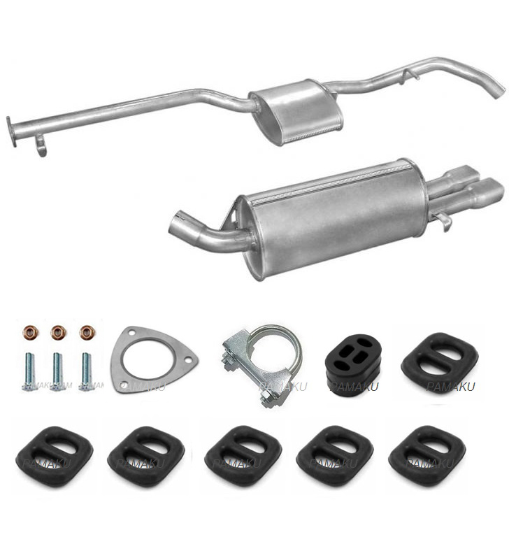 Opel Calibra 2.0 Tlumiče 2 Trubky