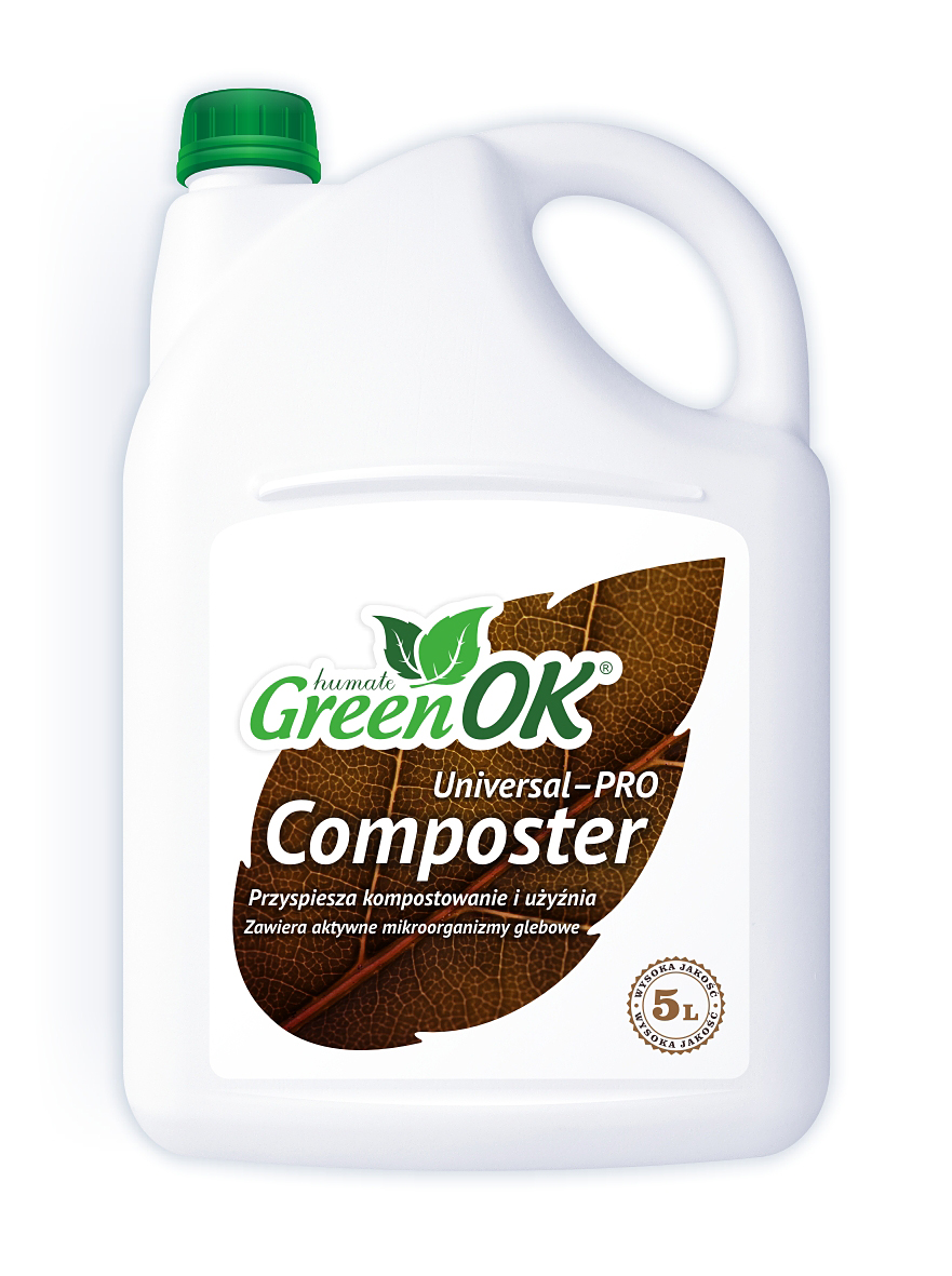 Composter Universal Pro 5L Green OK Humus pozitívne