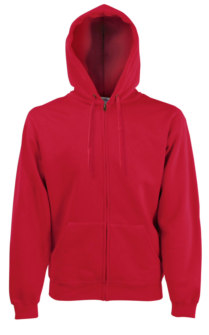 

Fruit Of The Loom Bluza z Kapturem Zamkiem Re XXL