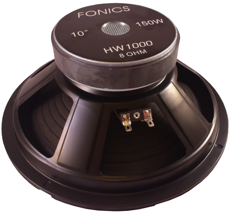 Динамик Fonics 10 дюймов HW 1000 8ohm код производителя НЧ-динамик 10