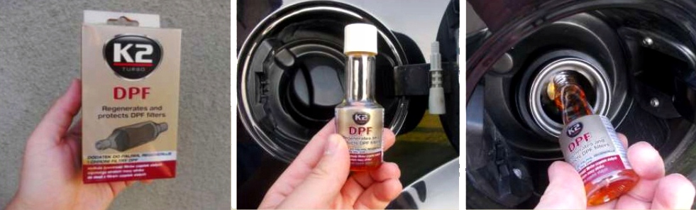 K2 DPF T316 Regeneracja filtrów DPF / FAP Rodzaj czyszczenie filtrów DPF/FAP