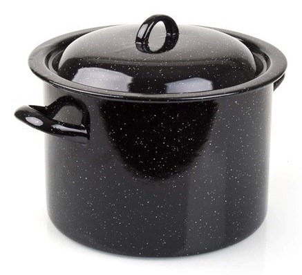

Garnek emaliowany z pokrywą 24cm 7,5L Banquet