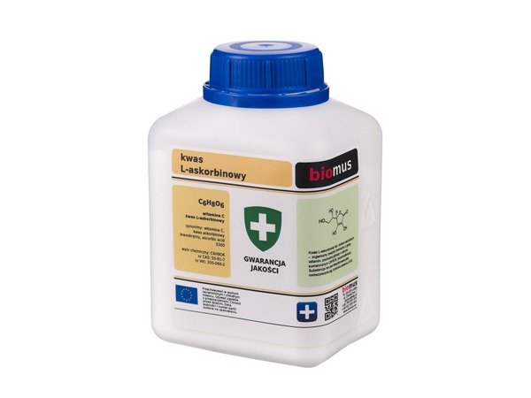 

Witamina C Kwas askorbinowy Czysty 250g Biomus