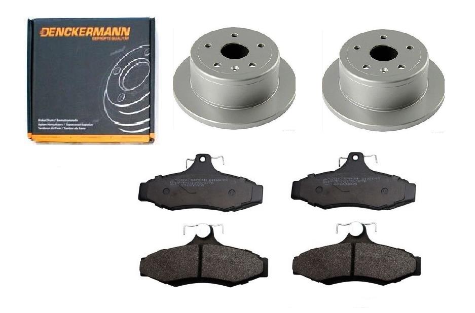 Kotouče Brzdové Destičky Daewoo Leganza Zadní 258 mm Sada