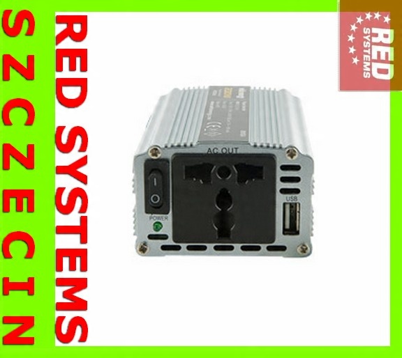 Мощный инвертор AC/DC max 200/400W 12V Szczecin Producer other