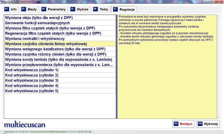 zestaw do diagnozy FIAT ALFA LANCIA +MULTIECUSCAN