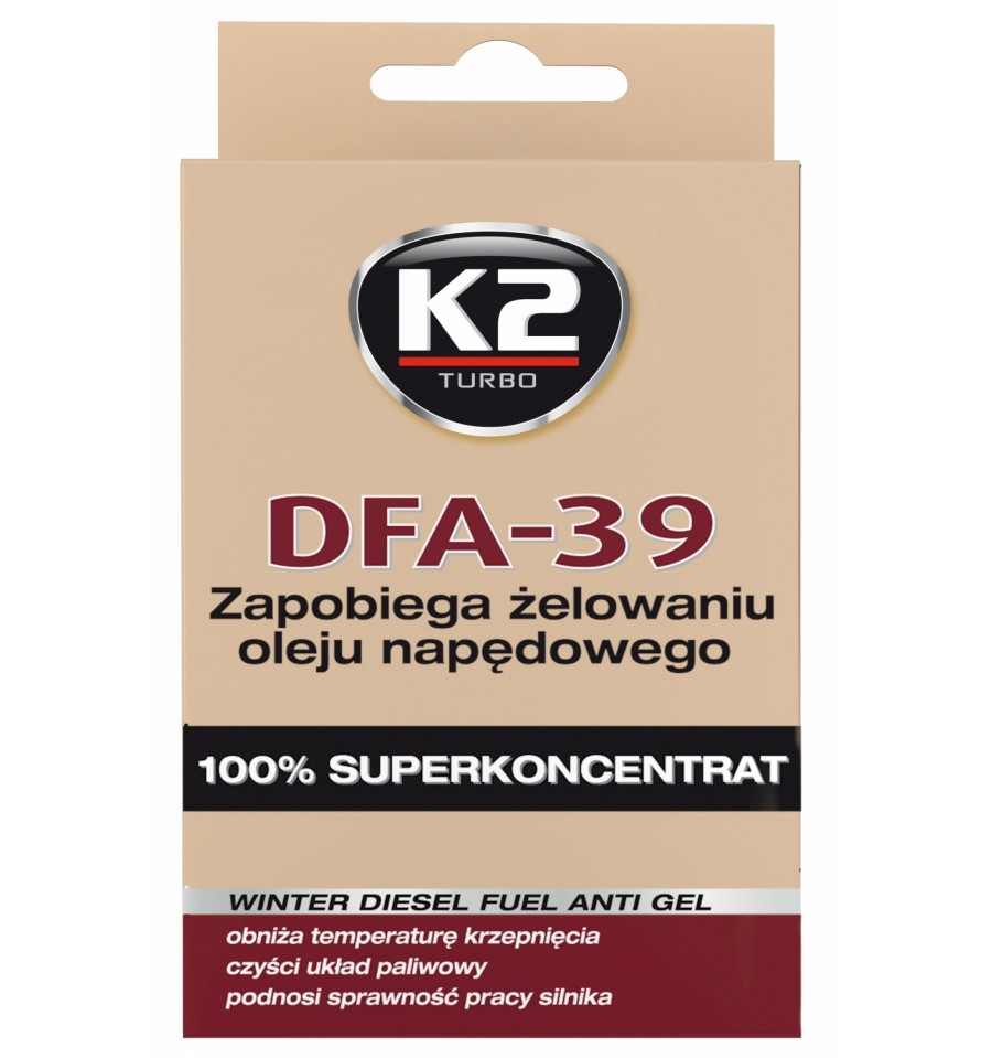 

K2 DFA-39 50ml Depresator Do Paliwa Diesel Zimowy