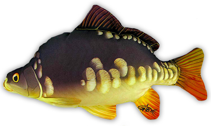 

Gaby pluszak ryba zabawka poduszka Karp mini 35cm