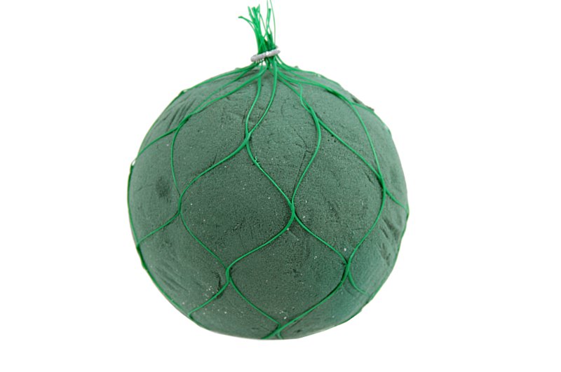 

Gąbka florystyczna kula w siatce śr.17cm KULAS17