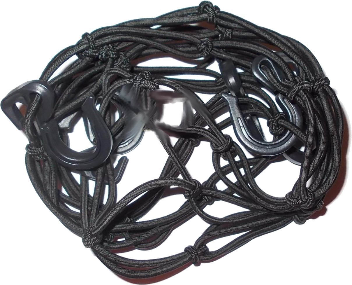 

Siatka Bagażowa Na Kask Motocyklowa Czarna Plastik